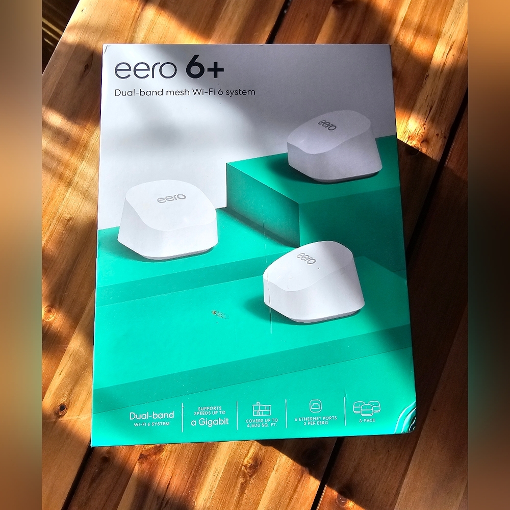 eero 6+Dual-Band Mesh Wi-Fi 6 System